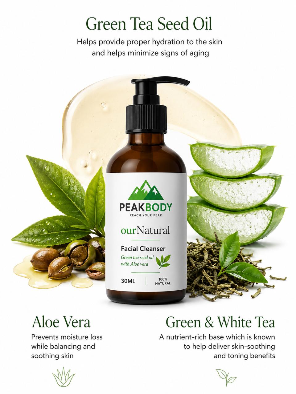 OurNatural Facial Cleanser Details